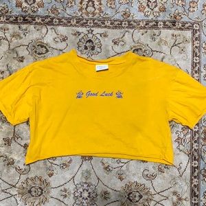 EMPYRE Crop Top “Good Luck”